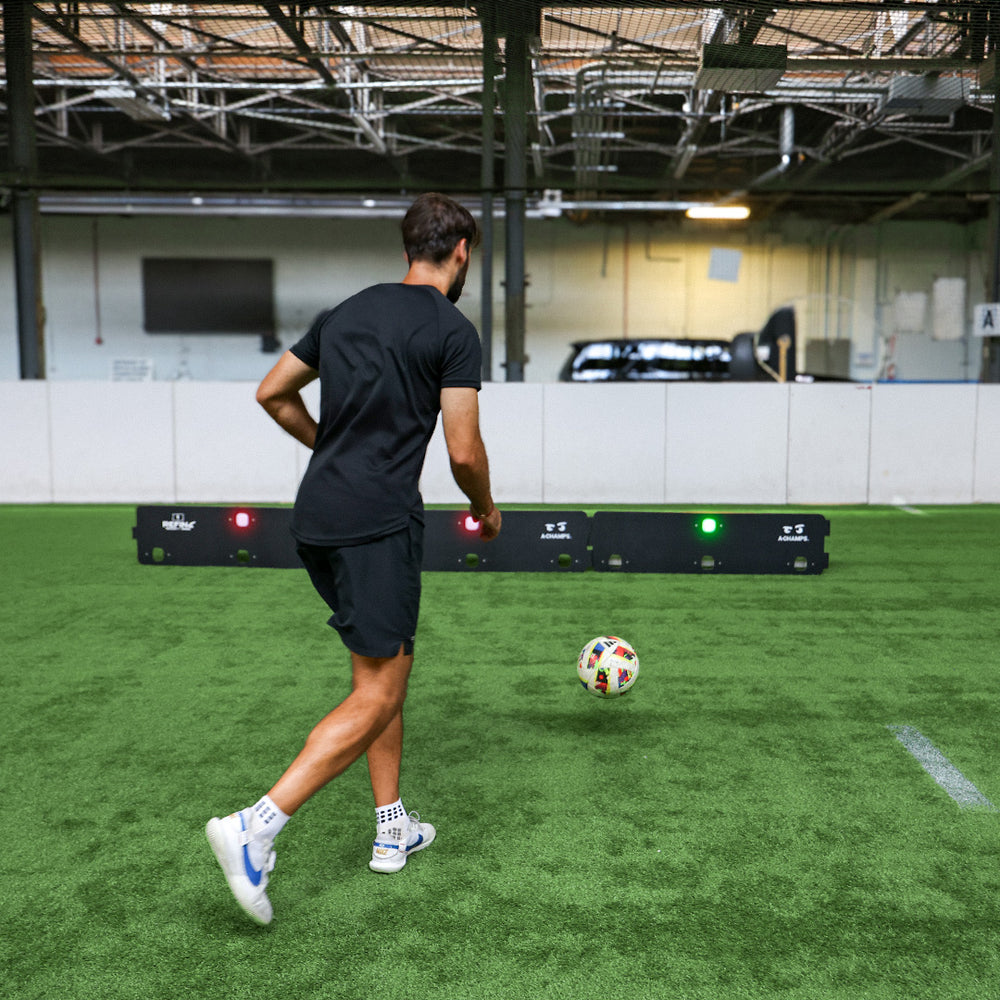 Player using the Passing Station